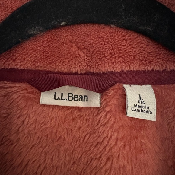 LL Bean Hi-Pile Fleece Jacket - Picture 5 of 6